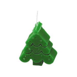Свеча Елочка, зеленый Свеча Елочка, зеленый