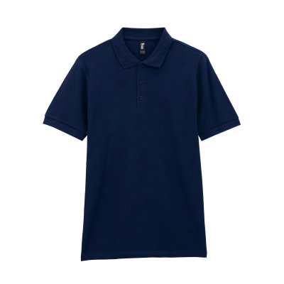 Футболка поло PREMIUM COTTON ADULT DOUBLE PIQUE, МОРСКОЙ СИНИЙ L