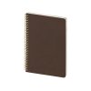 Бизнес тетрадь на гребне А5 Pragmatic, 60 листов в клетку, темно-коричневый Бизнес тетрадь на гребне А5 Pragmatic, 60 листов в клетку, темно-коричневый