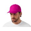 Бейсболка Poly 5-ти панельная 120гр, фуксия