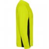 Спортивная футболка SHANGHAI L/S мужская, ФЛУОРЕСЦЕНТНЫЙ ЖЕЛТЫЙ/ЧЕРНЫЙ 2XL