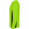 Спортивная футболка SHANGHAI L/S мужская, ФЛУОРЕСЦЕНТНЫЙ ЗЕЛЕНЫЙ/ЧЕРНЫЙ 2XL