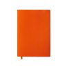 Блокнот C1 софт-тач, гибкая обложка, 128 листов, оранжевый