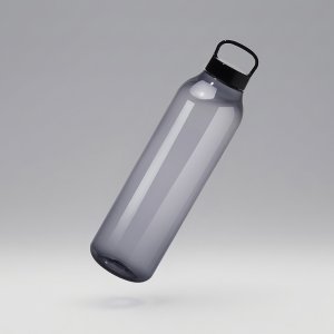 Бутылка для воды Холв, 900 мл, черный/черный