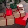 Коробка подарочная Big BOX, размер: 24 x 21 x 11 смкартон МГК бур., самосборная