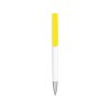 Ручка-подставка Кипер, белый/желтый