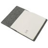 Двустороннее портфолио из рпет-фетра и искусственной кожи Felt, серый