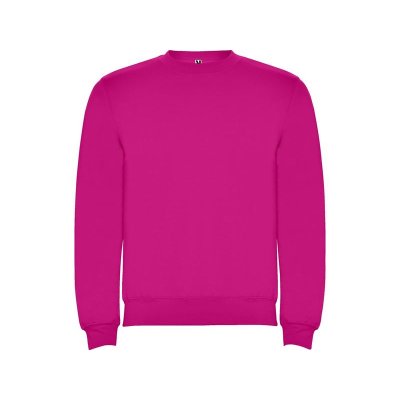 Свитшот с начесом Clasica унисекс, фуксия