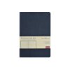 Ежедневник недатированный А5 Megapolis Nappa Flex, темно-синий navy
