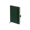 Блокнот А5  City Flex на резинке, зеленый