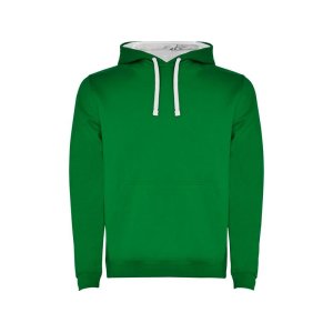 Толстовка с капюшоном Urban мужская, зеленый/белый Толстовка с капюшоном Urban мужская, зеленый/белый