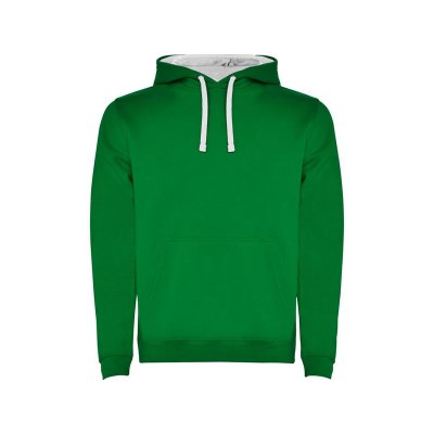 Толстовка с капюшоном Urban мужская, зеленый/белый