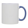 Кружка для сублимации Sublime Color, белый/светло-синий