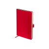 Блокнот А5  City Flex на резинке, красный