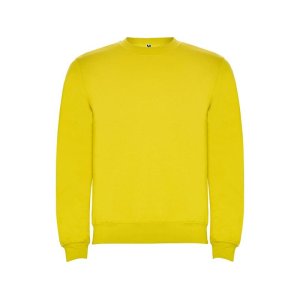 Свитшот с начесом Clasica унисекс, желтый Свитшот с начесом Clasica унисекс, желтый