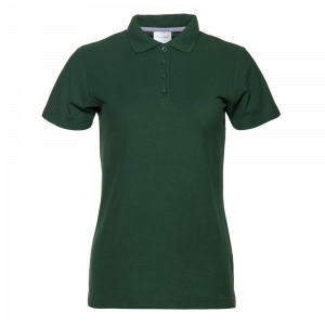Рубашка поло женская 104W_Т-зелёный (130)