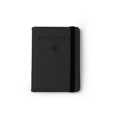 Обложка для паспорта MUNDI из полиуретана, черный