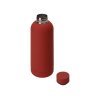 Вакуумная термобутылка Cask Waterline, soft touch, 500 мл, красный