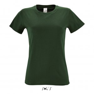 Фуфайка (футболка) REGENT женская,Темно-зеленый XL