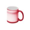 Кружка-хамелеон Magic матовая, красный/белый