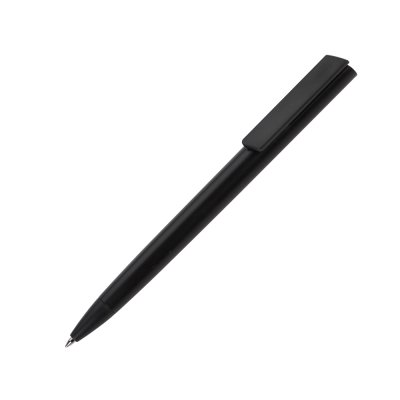 Ручка пластиковая шариковая Taper Solid, матовый черный