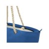 Panama пляжная эко-сумка-холодильник из переработанного материала, с ручками-шнурками 23L, ярко-синий