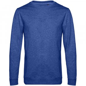 Свитшот унисекс Set In, ярко-синий меланж