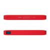 Внешний аккумулятор с подсветкой Ancor PD Plus 10000 mAh, красный