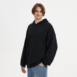 Худи оверсайз унисекс FUSION, черный, размер 3XL/4XL Худи оверсайз унисекс FUSION, черный, размер 3XL/4XL