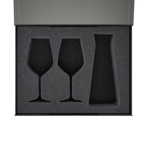 Ложемент под 2 бокала для вина + декантер в большую коробку-трансформер (арт. 695722)