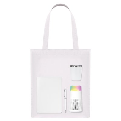 Подарочный набор Welcome Pack Galaxy, белый(термокружка, очиститель воздуха, ежедневник, ручка, шоппер)