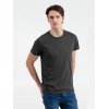 Футболка мужская приталенная Regent Fit 150, черный меланж
