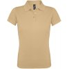 Рубашка поло женская Prime Women 200 бежевая Рубашка поло женская Prime Women 200 бежевая