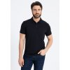 Рубашка поло унисекс STAN хлопок/эластан 200, 05, Чёрный