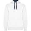 Толстовка URBAN WOMAN женская, БЕЛЫЙ/МОРСКОЙ СИНИЙ 2XL