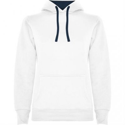 Толстовка URBAN WOMAN женская, БЕЛЫЙ/МОРСКОЙ СИНИЙ 2XL
