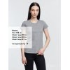 Футболка женская Pioneer Women, серый меланж
