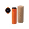 Вакуумная термокружка Waterline с медной изоляцией Bravo, 400 мл, тубус, оранжевый