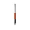 Ручка-роллер Parker «Sonnet Essentials Orange SB Steel CT», оранжевый, серебристый