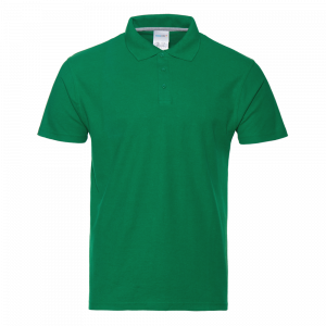 Рубашка поло мужская 04_Зелёный