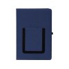 Блокнот Pocket 140*205 мм с карманом для телефона, синий