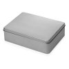 Коробка прямоугольная, серебристый Коробка прямоугольная, серебристый