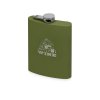 Фляжка 240 мл Remarque soft touch, 304 сталь, зеленый милитари
