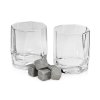 Набор для виски: 2 бокала, 6 камней, мешочек, коробка (P)