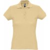 Рубашка поло женская Passion 170, бежевая Рубашка поло женская Passion 170, бежевая