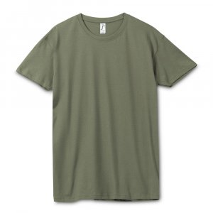 Футболка унисекс Regent 150, хаки Футболка унисекс Regent 150, хаки