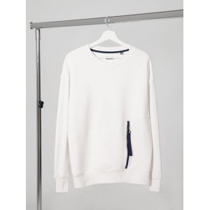 Свитшот унисекс Kosmos 2.0, кремовый Свитшот унисекс Kosmos 2.0, кремовый