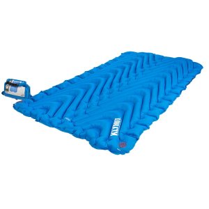 Надувной коврик Static V Double, синий Надувной коврик Static V Double, синий