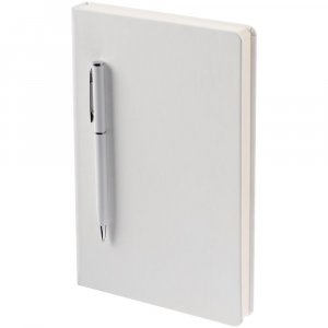 Ежедневник Magnet Shall, недатированный, белый Ежедневник Magnet Shall, недатированный, белый