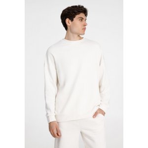 Свитшот унисекс S2, молочно-белый Свитшот унисекс S2, молочно-белый